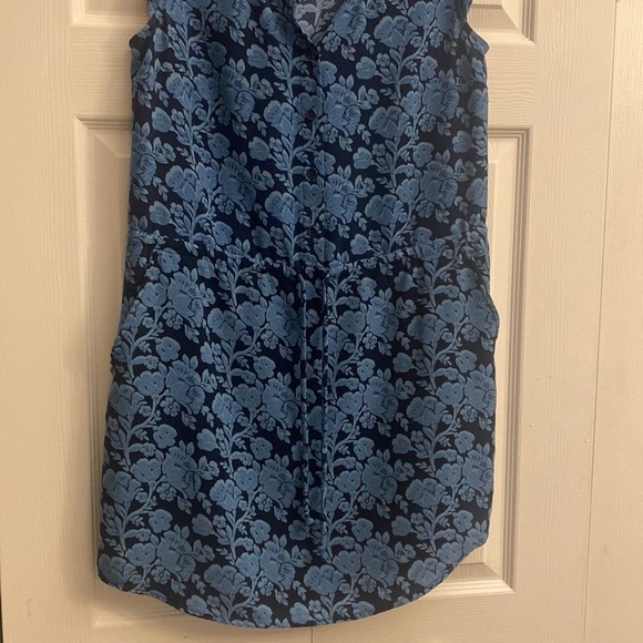 Cabi Java floral midi tie waist dress size S - Picture 2 of 6